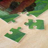 Kunst ter illustratie van  tropische bosapen legpuzzel (Zijkant)