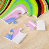 Kunst uit de fantasieweg legpuzzel (Zijkant)