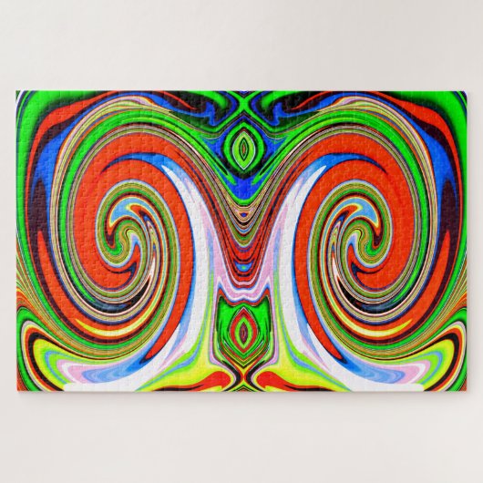 Kunst uit de fantasieweg legpuzzel (Horizontaal)