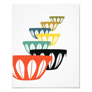 Kunst uit de middelbare eeuw, moderne middeleeuwse foto afdruk