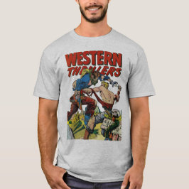 Kunst uit komische boeken Hoesje: Westerne triller T-shirt
