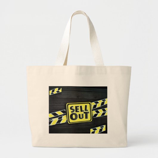 Kunst uitverkopen Afdrukken Grote Tote Bag (Voorkant)
