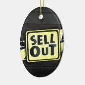 Kunst uitverkopen Afdrukken Keramisch Ornament (Links)