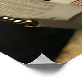 Kunst Unieke digitale kunst |  dame Abstract Poster (Hoek)