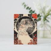 Kunst van 1920 briefkaart (Staand voorkant)