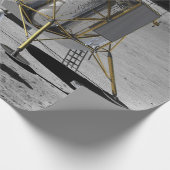 Kunst van Altair Lunar Lander en Astronauts Cadeaupapier (Hoek)