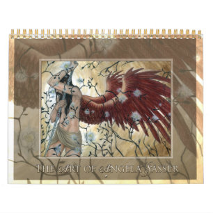 Kunst van Angela Sasser - Serie I - Fantasy Calend Kalender
