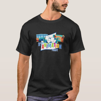 Kunst van animatiefase t-shirt