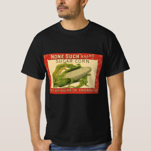 Kunst van antieke groente-etiketten, None Such Sug T-shirt