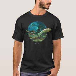 Kunst van Avatar Collectie dat door het rif rijdt T-shirt