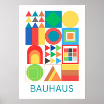 Kunst van Bauhaus Minimalistische Moderne Vormgevi