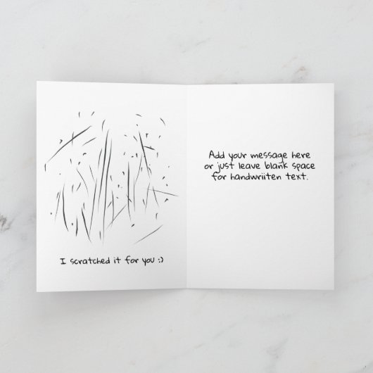 Kunst van brochure kaart (Binnen)