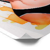 Kunst van de Bikini Zomer Poster (Hoek)