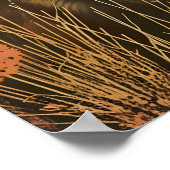  kunst van de coyote poster (Hoek)