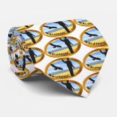 Kunst van de Falconry - Ovaal Stropdas (Opgerold)