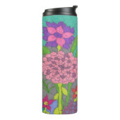 Kunst van de Floral-tuin Thermosbeker (Gedraaid links)