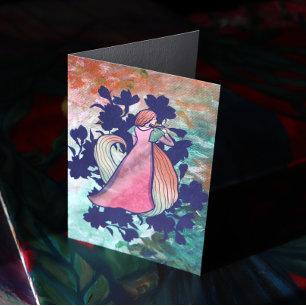 Kunst van de godin kaart