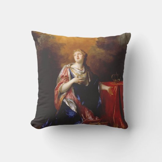 Kunst van de Heilige Margaretha van Schotland Kussen (Voorkant)