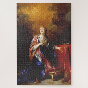 Kunst van de Heilige Margaretha van Schotland Legpuzzel