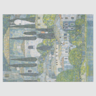 kunst van de Kerk in Cassone (Italiaans landschap Tissuepapier