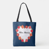 Kunst van de leraar: Het vergt een groot hart Draagtas (Achterkant)