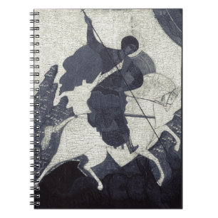 Kunst van de Oosters-orthodoxe icoon van Sint-Jori Notitieboek