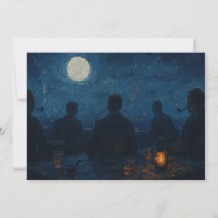 Kunst van de Pijp (Geluk #4) Feestdagenkaart