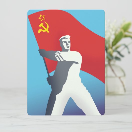  kunst van de Sovjet-Unie. (Staand voorkant)