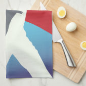 kunst van de Sovjet-Unie. Theedoek (Quarter Fold)