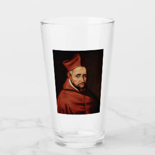 Kunst van de St. Robert Bellarmine Romeinse biblio Glas