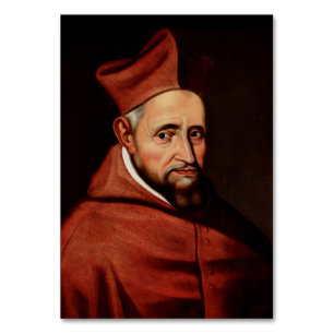 Kunst van de St. Robert Bellarmine Romeinse biblio Kaart