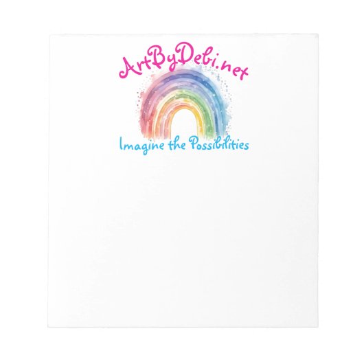 Kunst van Debi, papier Notitieblok (Voorkant)