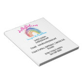 Kunst van Debi, papier Notitieblok (Schuin)