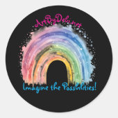 Kunst van Debi, Sticker (Voorkant)