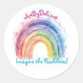 Kunst van Debi, Sticker (Voorkant)