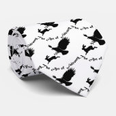 Kunst van Falconry - Red Tail Hawk Stropdas (Opgerold)