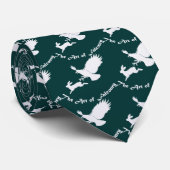 Kunst van Falconry - Red Tail Hawk Stropdas (Opgerold)