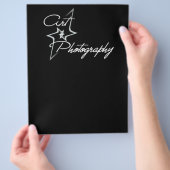 Kunst van fotografie flyer (Hand)