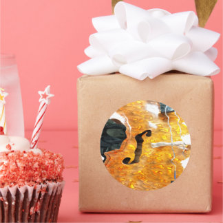 Kunst van Geluid: Cello Ronde Sticker