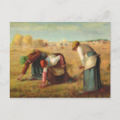  Kunst, Van Gogh, Gleaners in het veld Briefkaart (Voorkant)