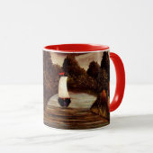 Kunst van Henri Rousseau: De oevers van de Oise Mok (Voorkant rechts)