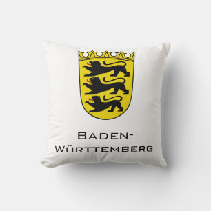 Kunst van het grote wapen van de deelstaat Baden-W Kussen