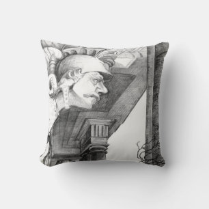 Kunst van het kasteel van het potlood buitenkussen