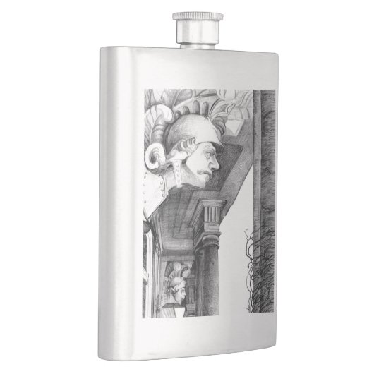 Kunst van het kasteel van het potlood flacon (Rechts)