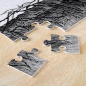 Kunst van het kasteel van het potlood legpuzzel (Zijkant)