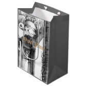 Kunst van het kasteel van het potlood medium cadeauzakje (Voorkant Gekanteld)