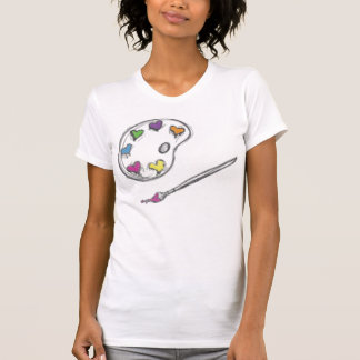 kunst van het liefhebbende t-shirt