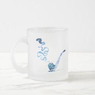 Kunst van het Pijproken 2 Matglas Koffiemok