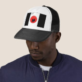 Kunst van Judo Print Trucker Hat Pet (In situ)