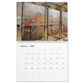 Kunst van Kimono van 12 maanden Kalender (Feb 2026)